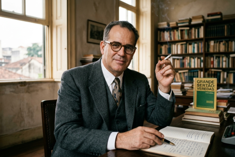 O Acaso que Salvou a Literatura: O Dia em que Guimarães Rosa Escapou da Morte por um Maço de Cigarros
