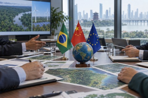 Brasil negocia mercado de carbono com China e União Europeia em Wuhan